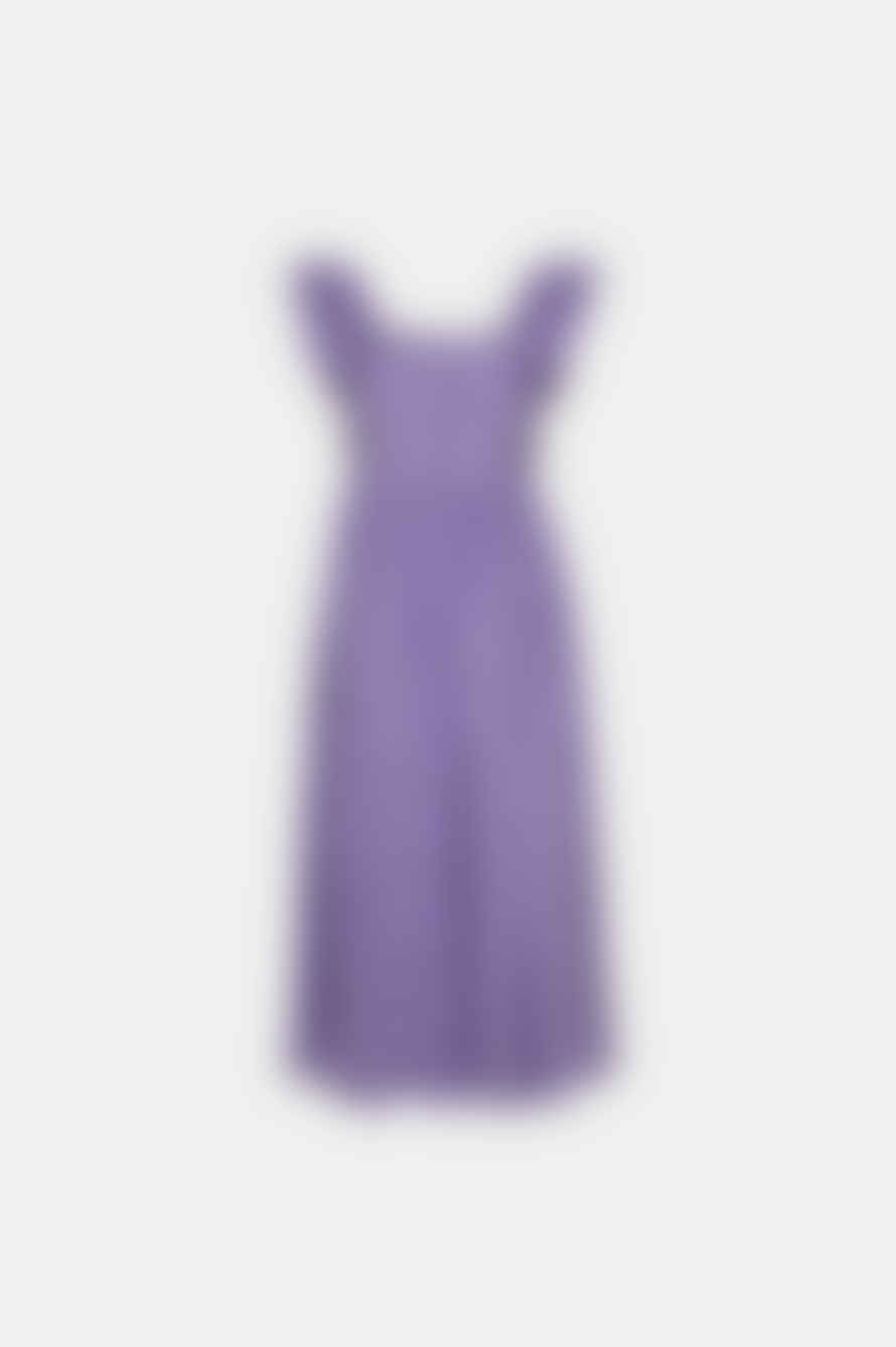 Selected Femme Violet Tulip Lara Midi Dress