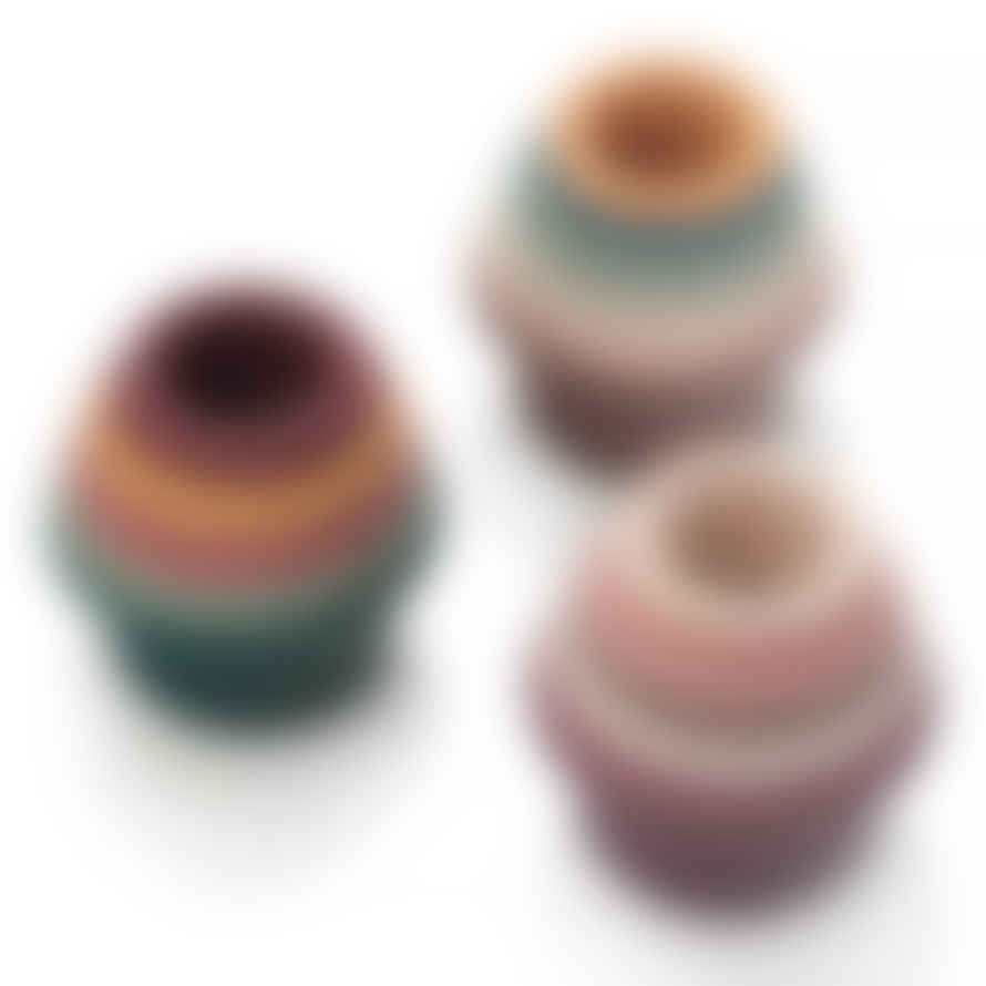 Miwis Vasitos Apilables De Silicona Color Light
