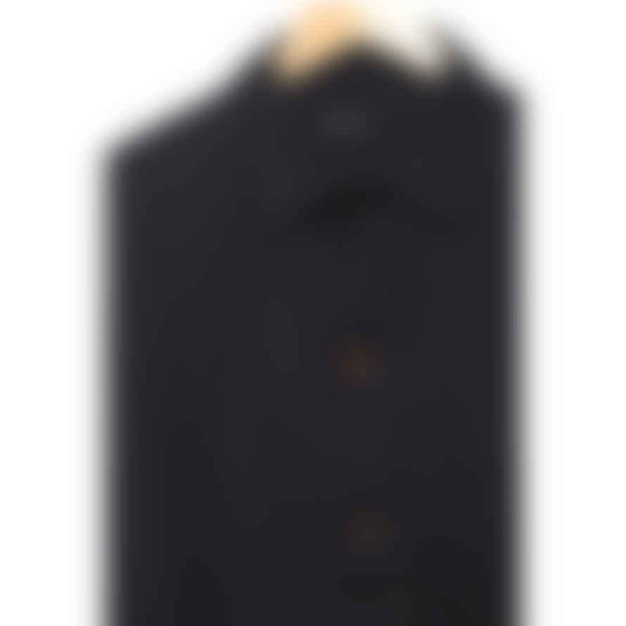 Frank Leder  Washed Linen Jacket Black