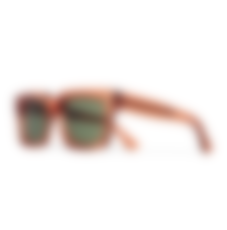 Cutler & Gross 1386 Square Sunglasses - Coral Crystal