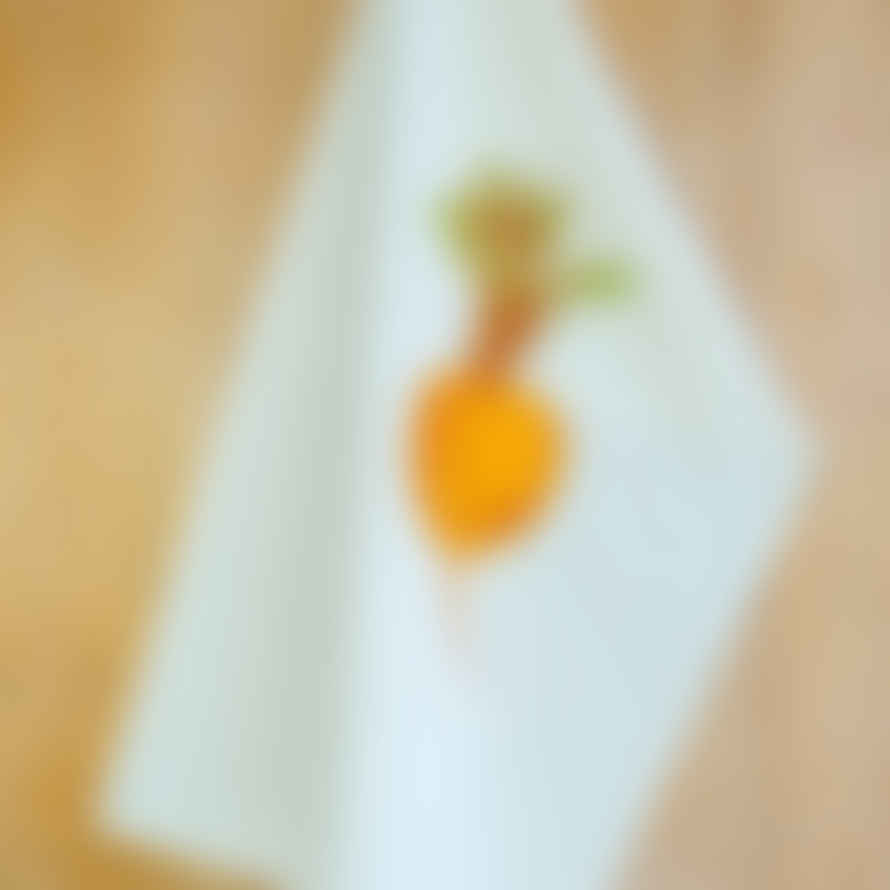 Lottie Day Tea Towel - Golden Beet