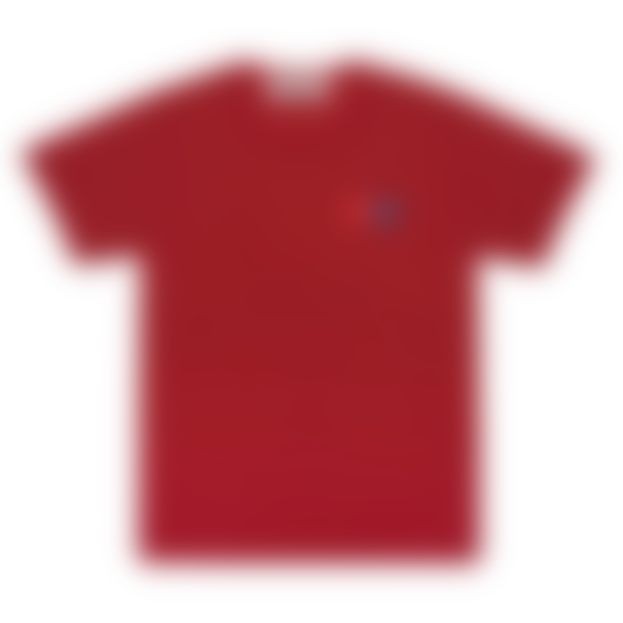 PLAY Comme des Garçons Play Comme Des Garçons | T-shirt With Double Heart | Burgundy