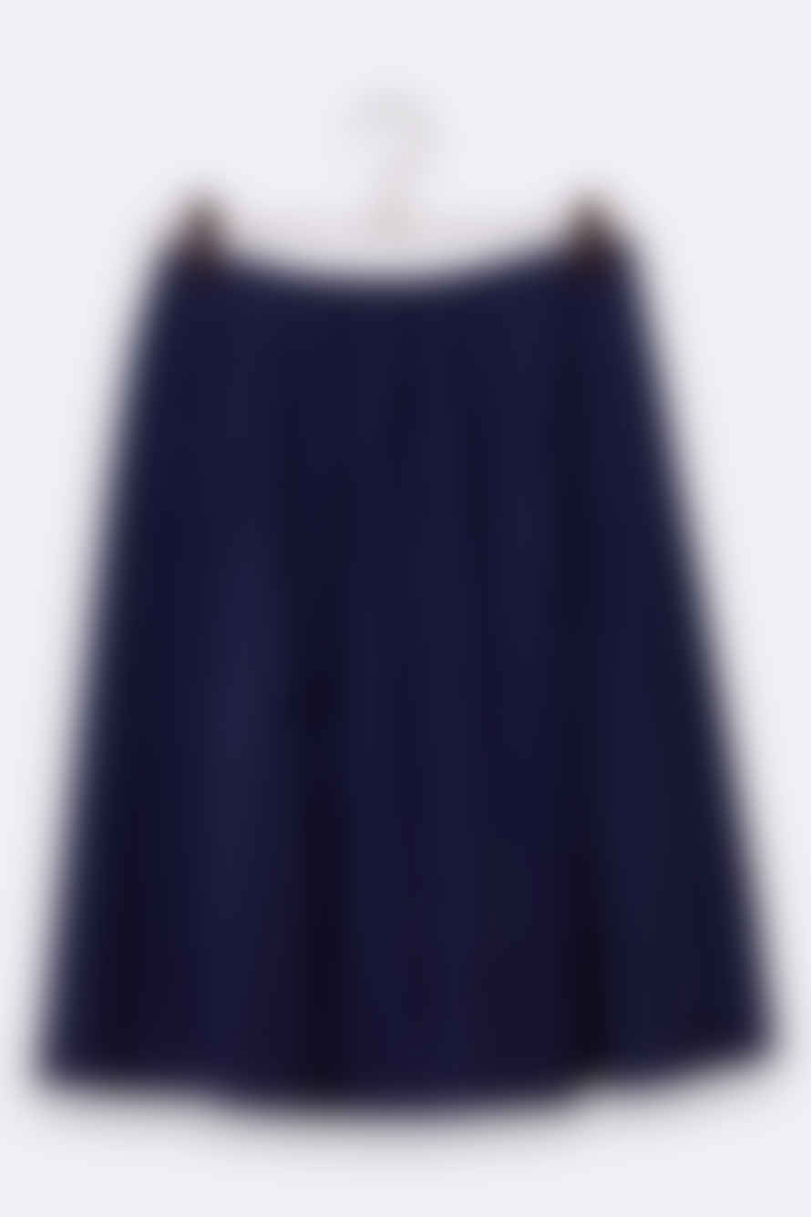 LOVE kidswear Linda Skirt In Violet Blue Tencel For Women