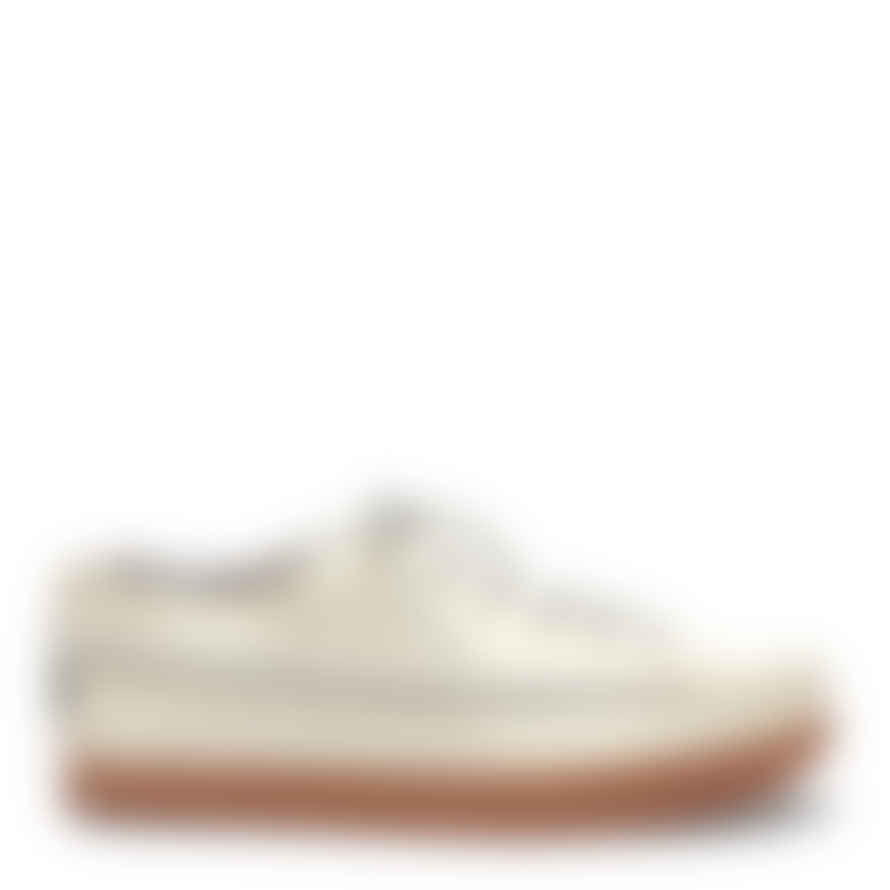 Yogi Footwear  Finn Leather Shoe Off White