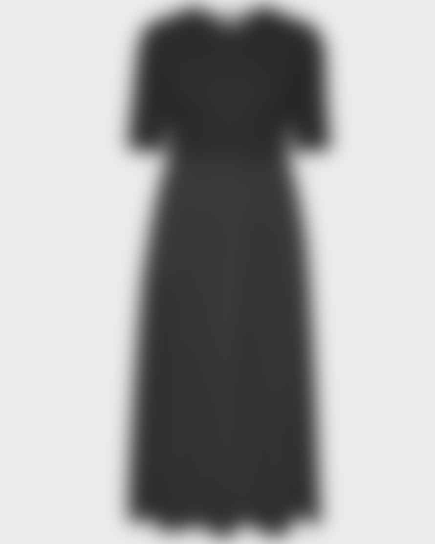 Gestuz Abelgz Short Sleeve Dress - Black