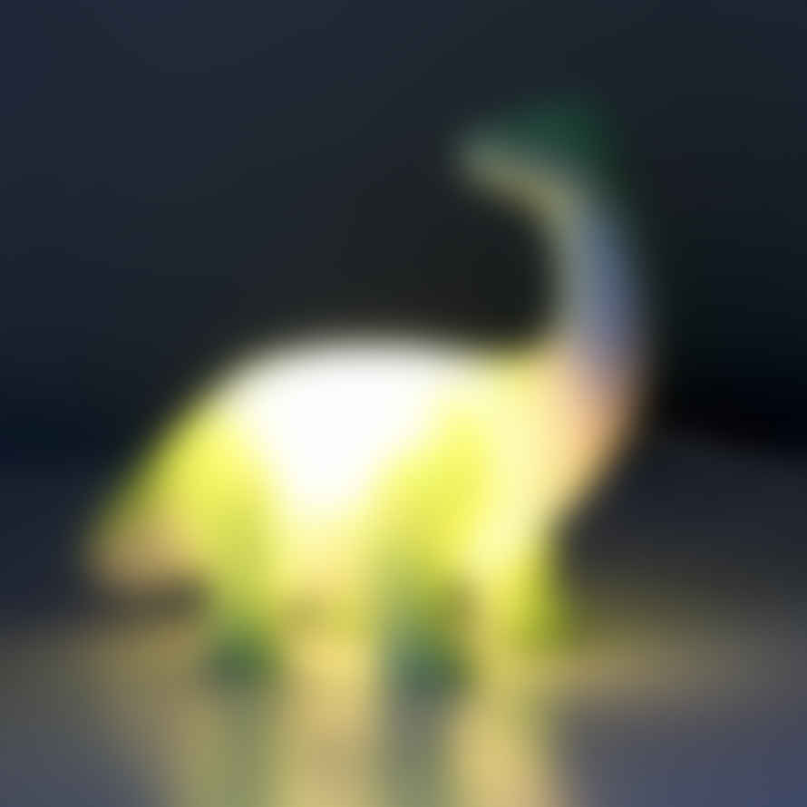 House of disaster Mini Green Diplodocus Led Lamp