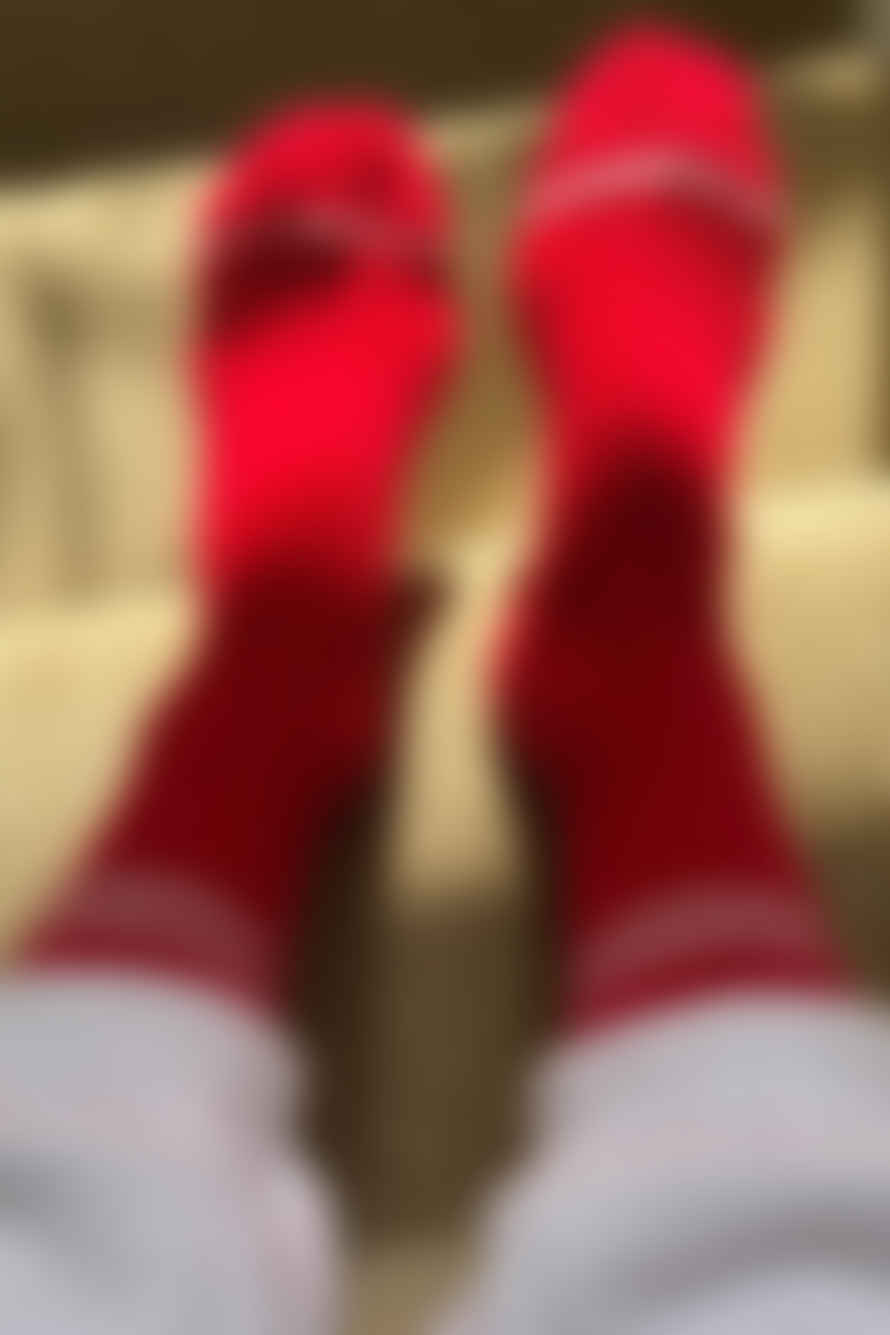 Le Bon Shoppe Boyfriend Red Socks
