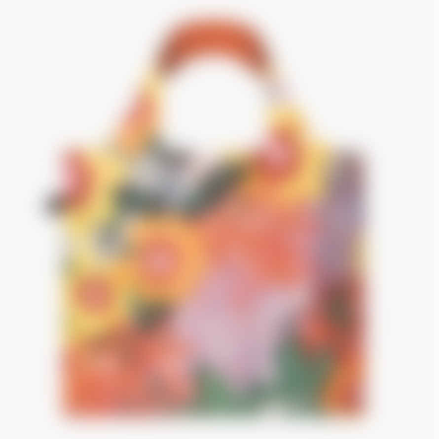 LOQI Thai Floral Recycled Shopping Bag