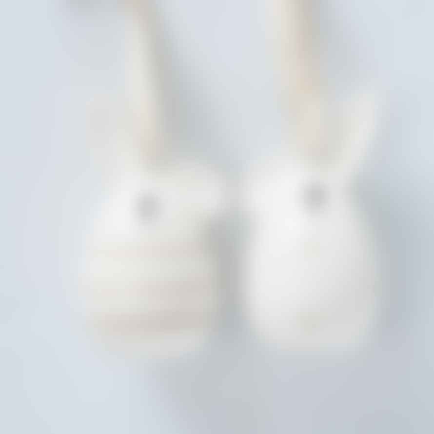 &Quirky Easter Egg Hanging Bunny : Stripe or Dots