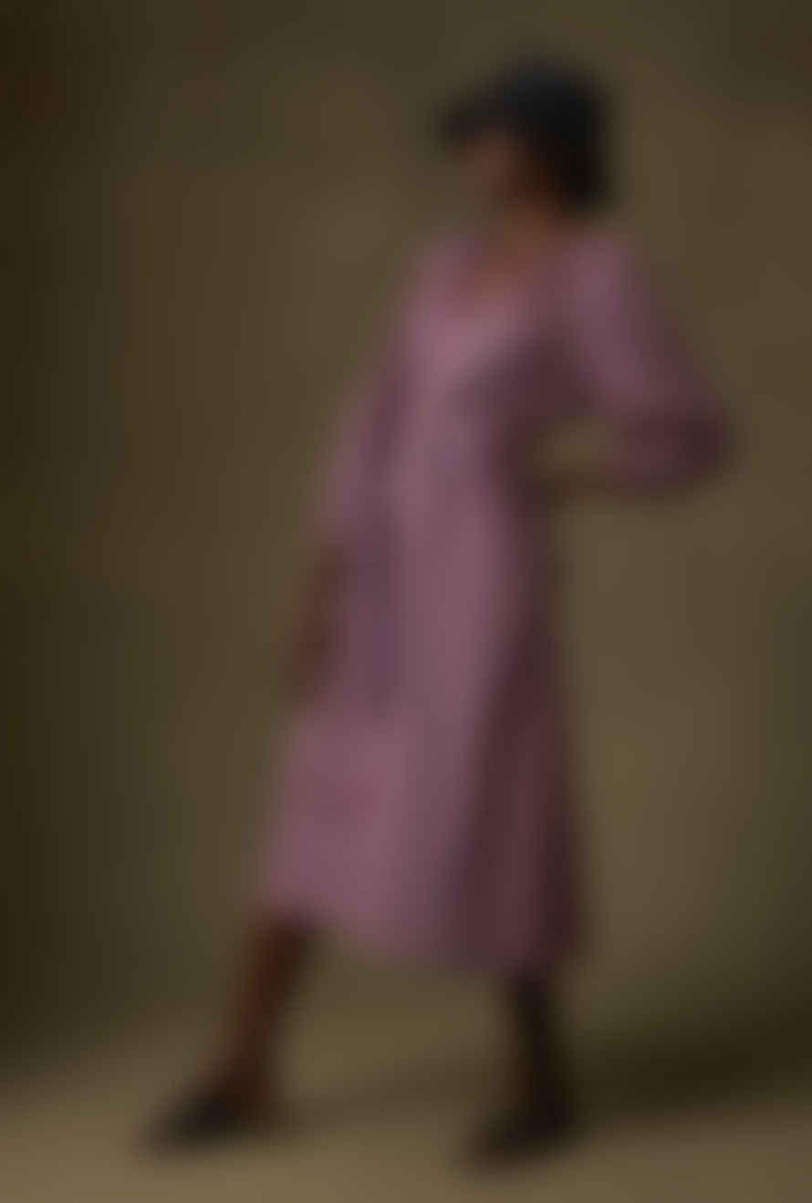 soeur Olbia Dress Violet Striped