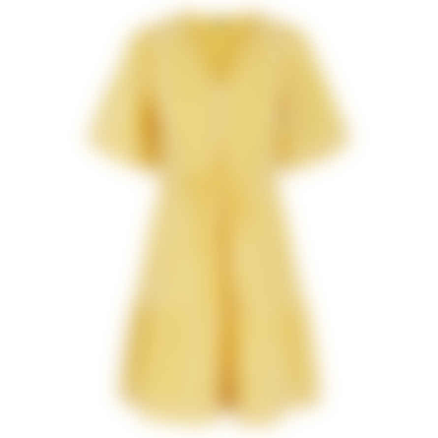 Y.A.S Aliyah Yellow Short Sun Dress