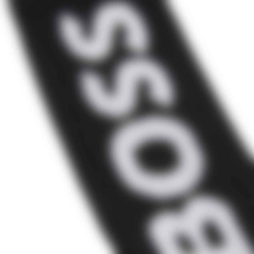 Boss Single Pack Qs Rib Logo Sport Socks - Black
