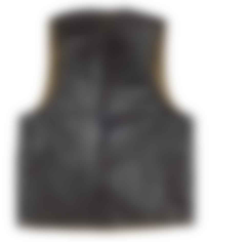 El Solitario Macone Leather Vest Lightweight Olive