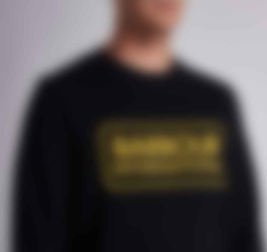 Barbour Large Logo Sweatshirt Black