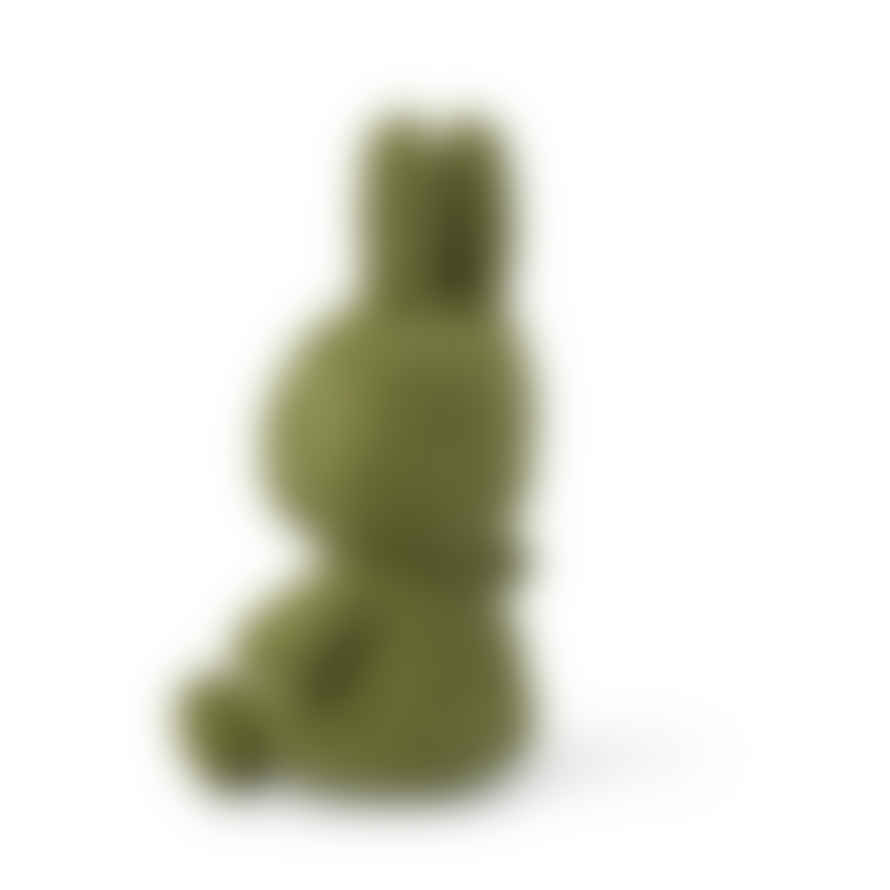 Nijntje " Miffy Sitting Corduroy Cm 23 9" Olive Green" Toy