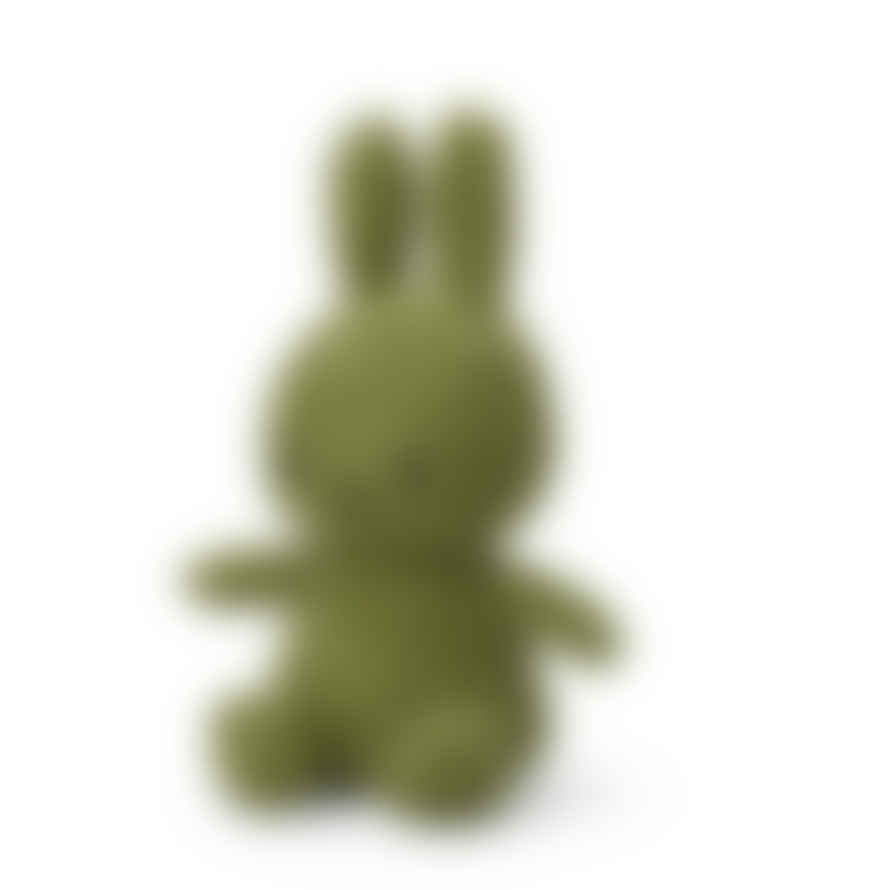 Nijntje " Miffy Sitting Corduroy Cm 23 9" Olive Green" Toy