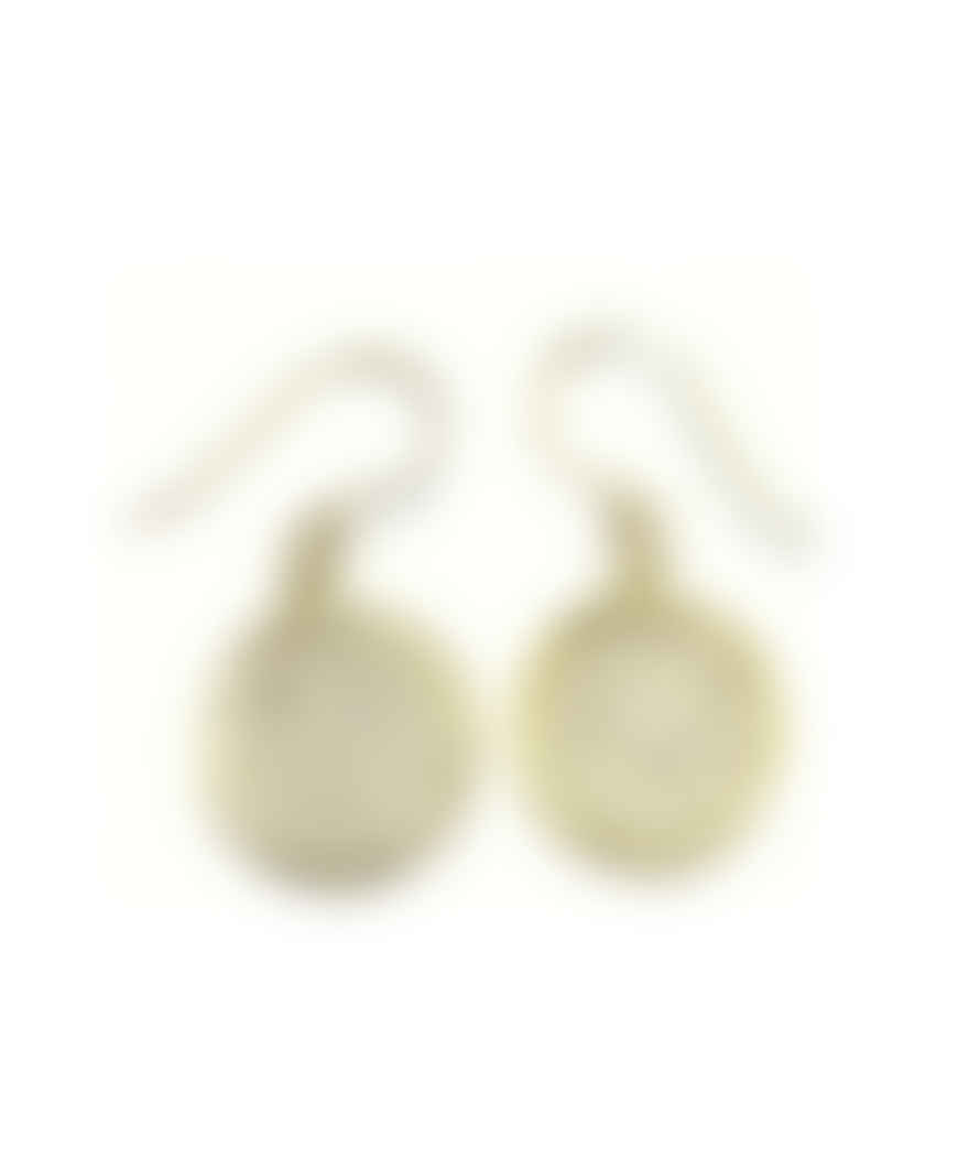 Urbiana Drop Circle Earrings