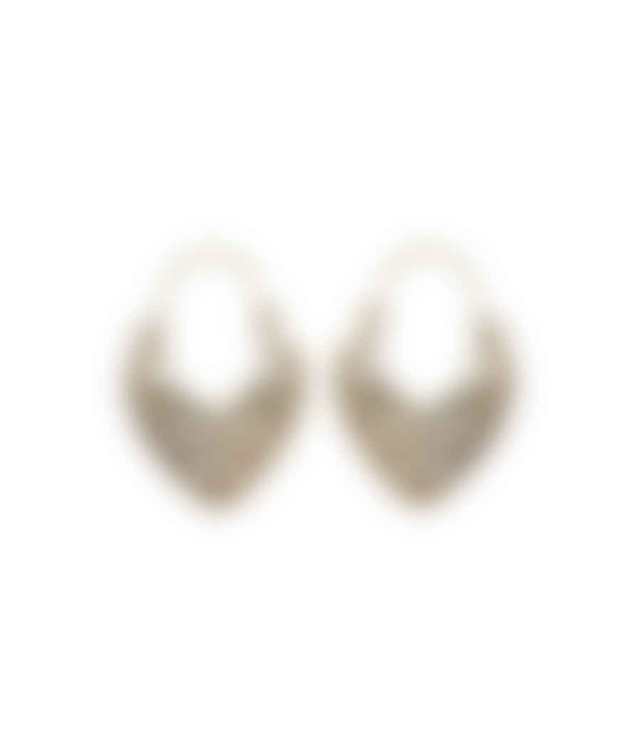 Urbiana Mandala Triangle Earrings