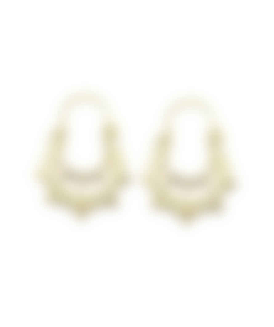 Urbiana Round Boho Earrings