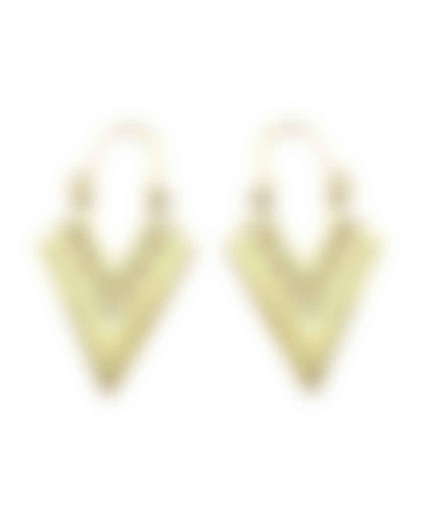 Urbiana Triangle Earrings