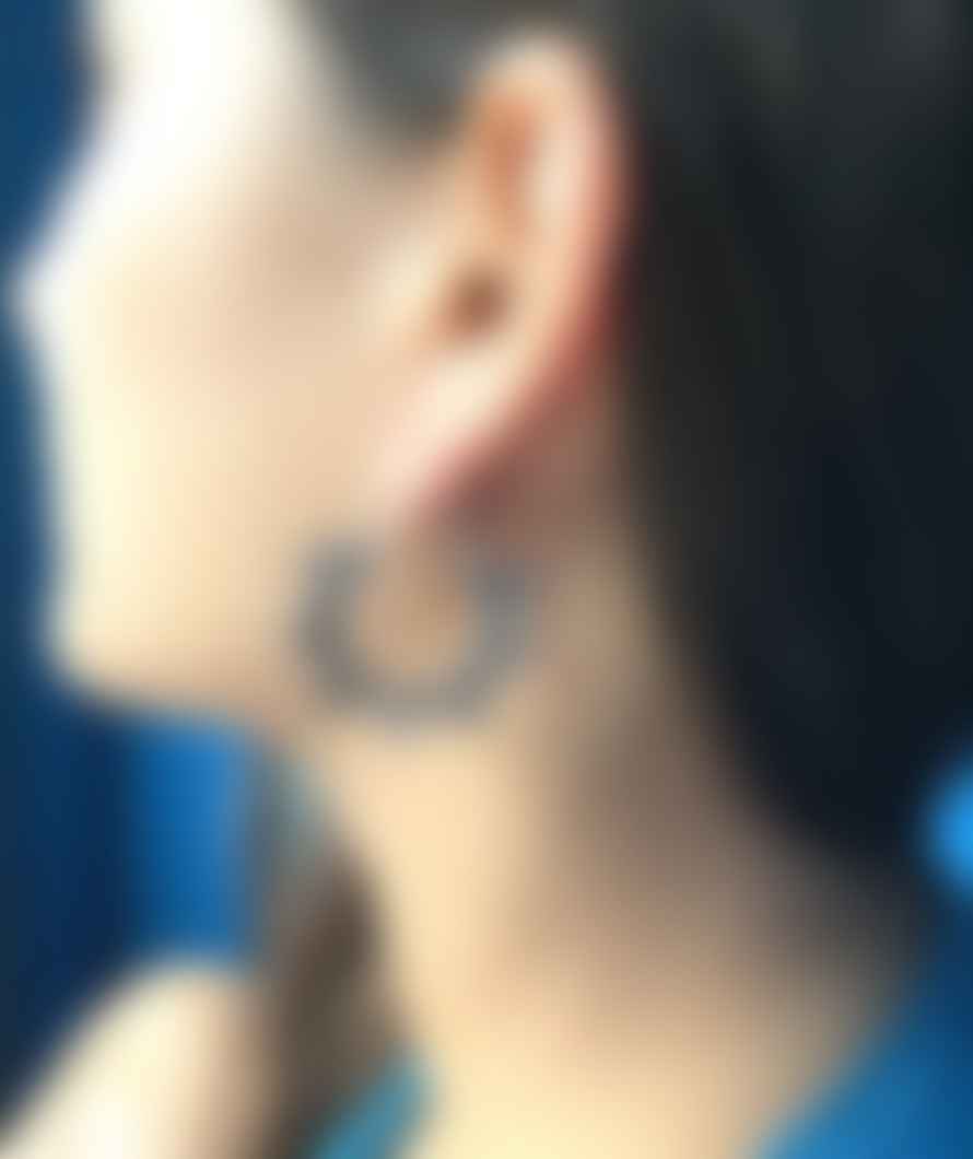 Urbiana Sun Hoop Earrings