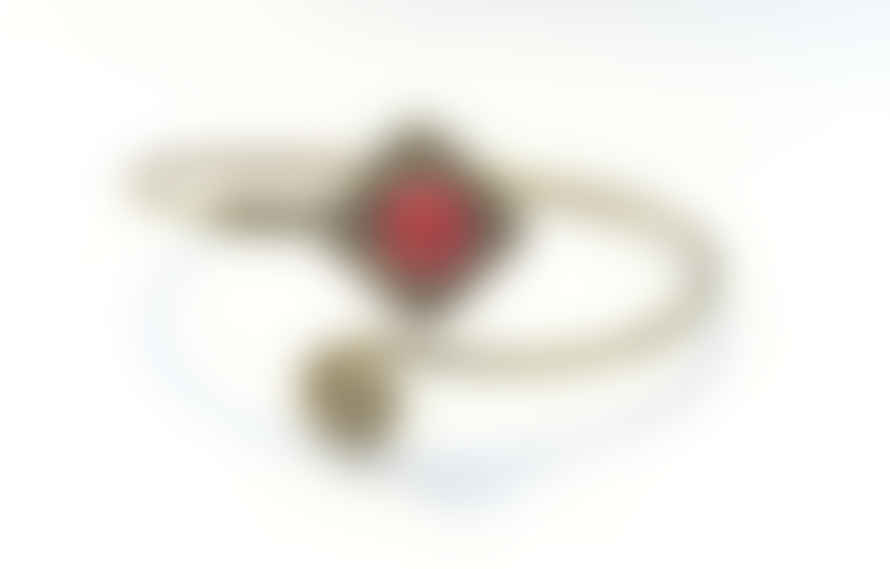 Urbiana Curled Stone Bracelet