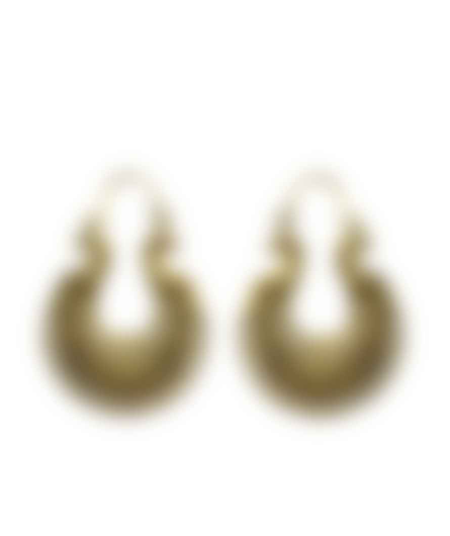 Urbiana Tribal Hoop Earrings