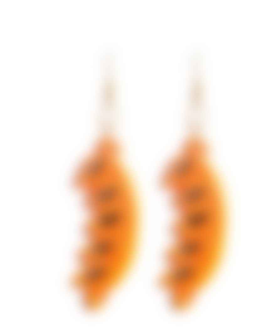 Urbiana Carved Edgy Earrings