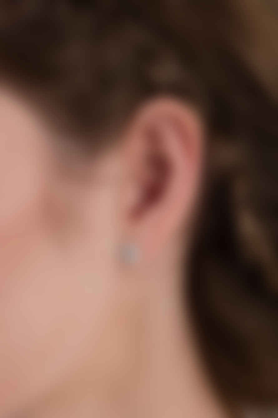 Amanda Coleman Amanda Coleman Gold Plated Dahlia Stud Earrings