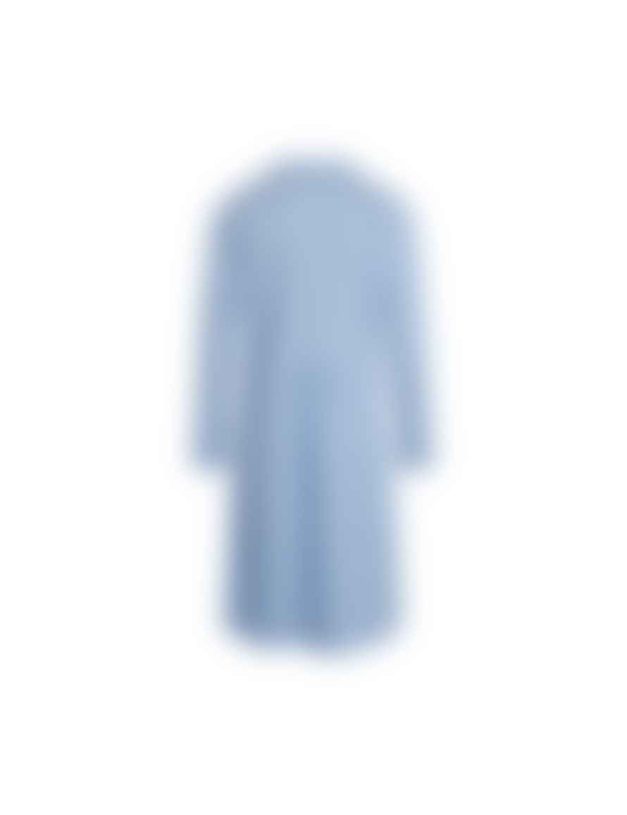 Mads Norgaard Dupina Dress Della Robbia Blue/White