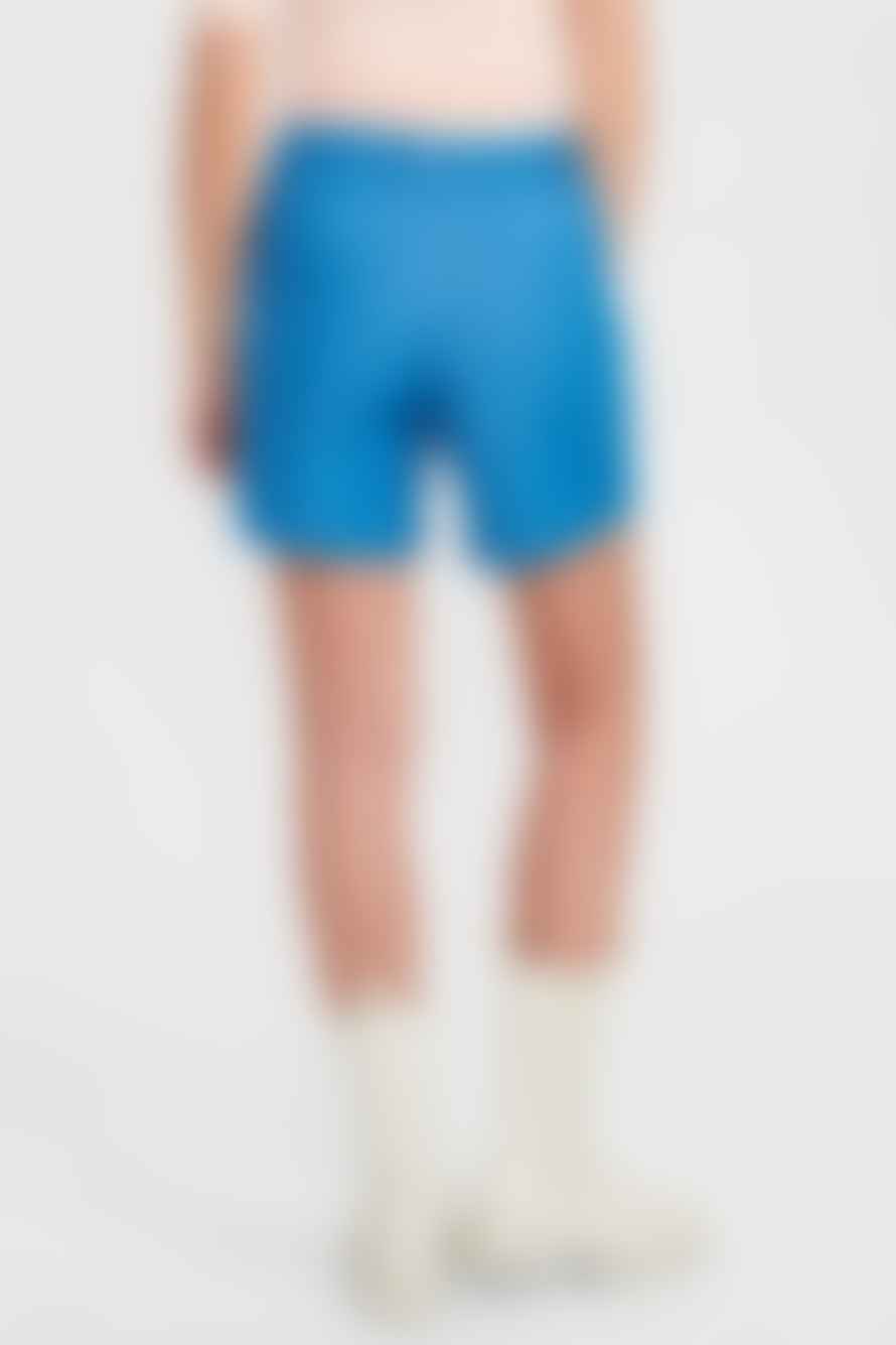 Numph Nusela Shorts - Medium Blue Denim