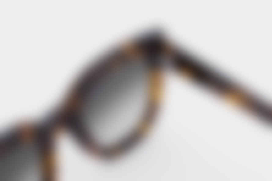 Monokel Eyewear Cleo Havana / Grey Gradient Lens Sunglasses