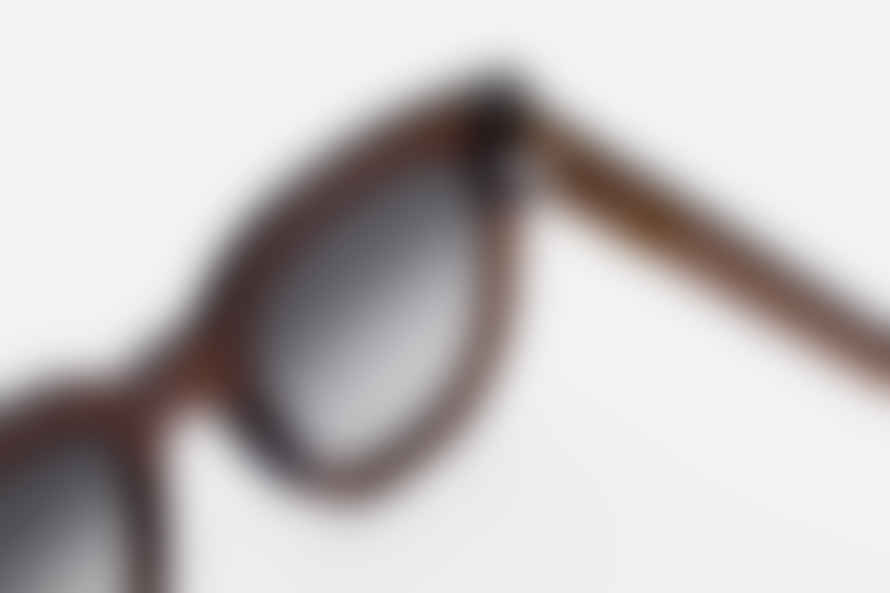 Monokel Eyewear Cleo Cola / Grey Gradient Lens Sunglasses