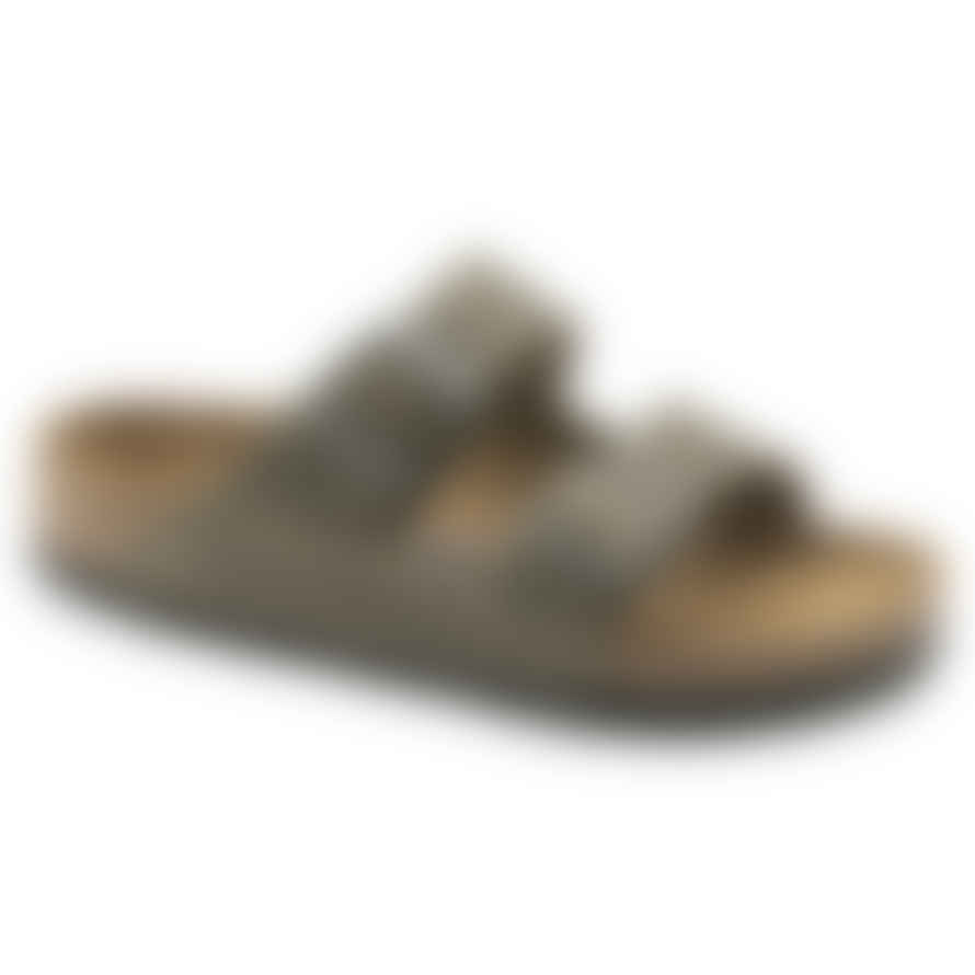 Birkenstock Arizona Sfb Sandals - Faded Khaki Oiled Leather