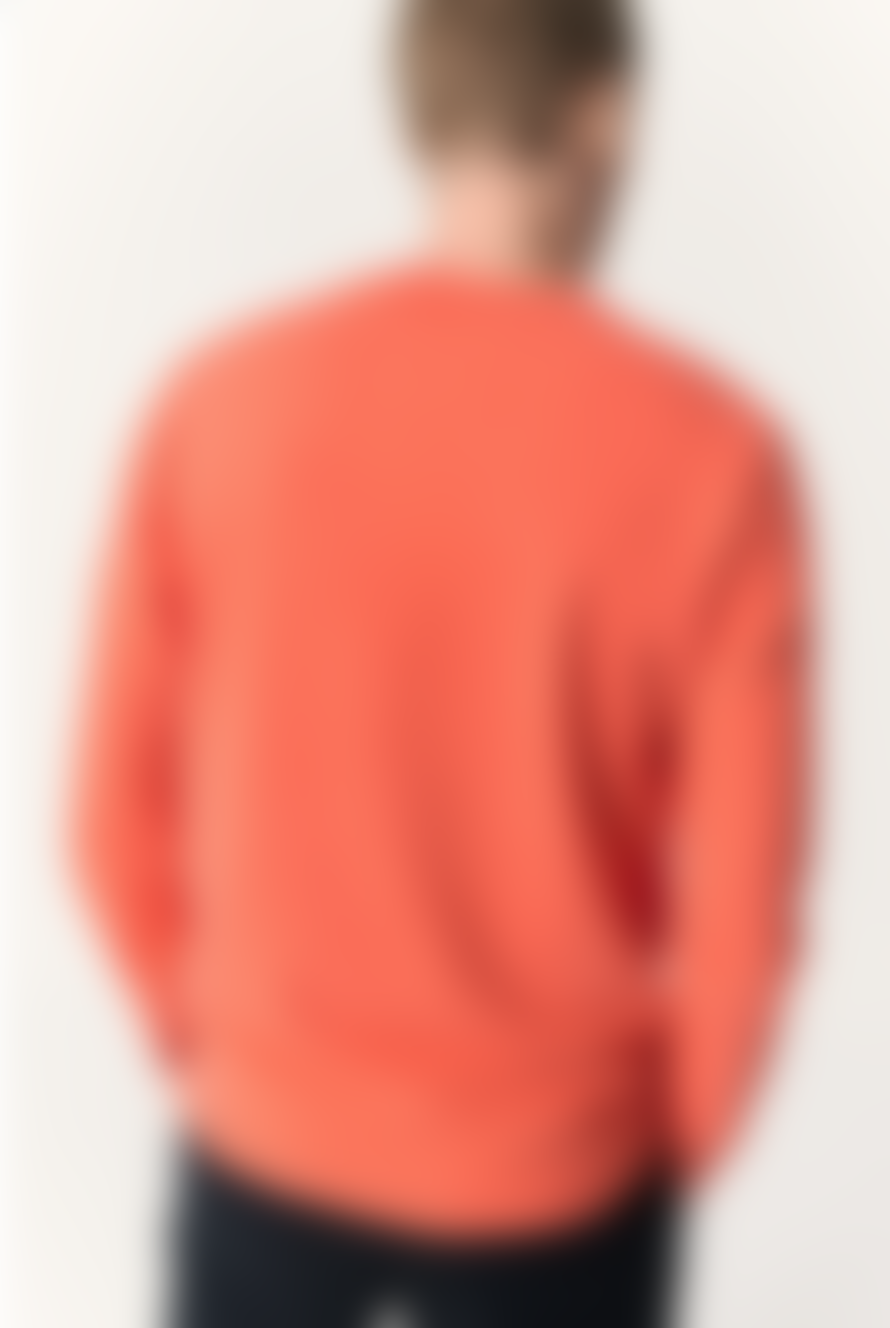 Ecoalf Norten Sweatshirt - Bright Orange