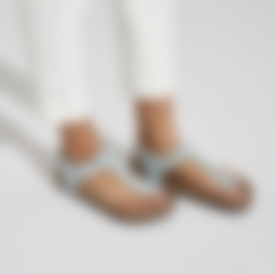 Birkenstock Birkenstock | Kairo Nubuck Leather Sandals | Faded Aqua