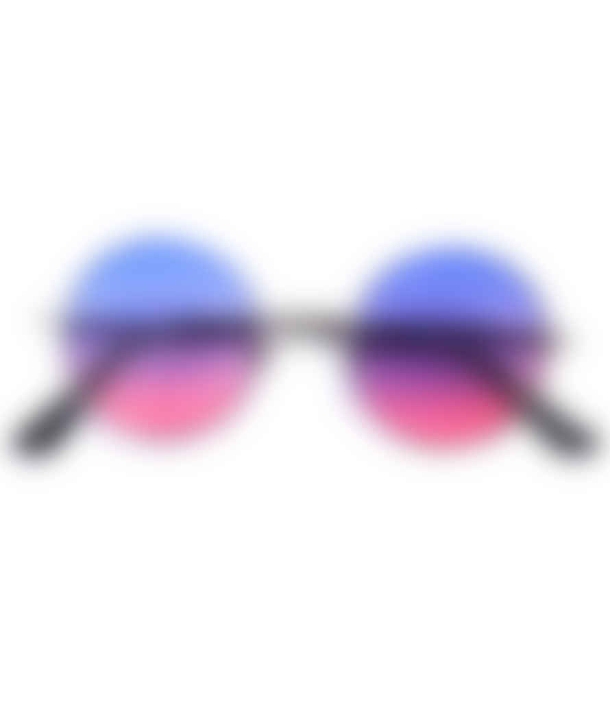 Urbiana Double Color Round Sunglasses
