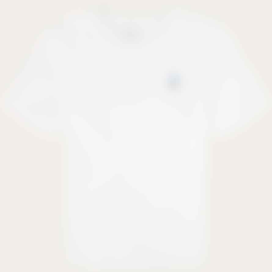 Knowledge Cotton Apparel  100062 Slub icecream embroidery t-shirt Bright White
