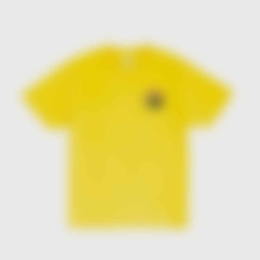 Hikerdelic Original Logo Tee Shirt - Washed Yellow