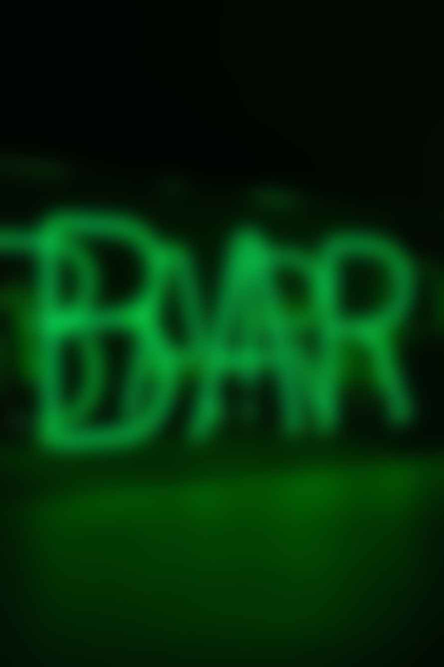 Locomocean Acrylic Box Neon - Bar In Green Lamp