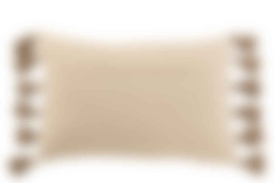 Jolipa Rectangular Cushion Cotton Taupe