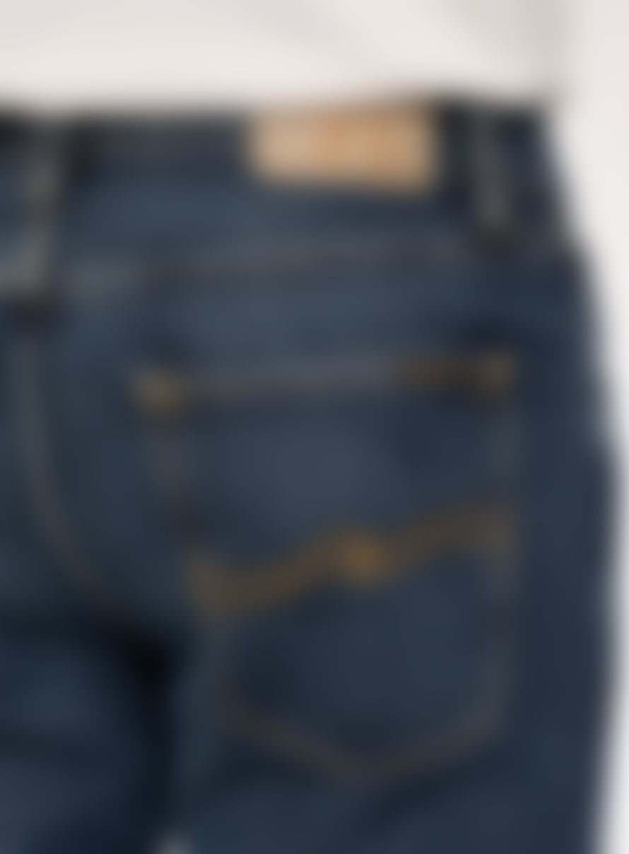 Nudie Jeans Gritty Jackson Regular Fit Jeans (Blue Slate)