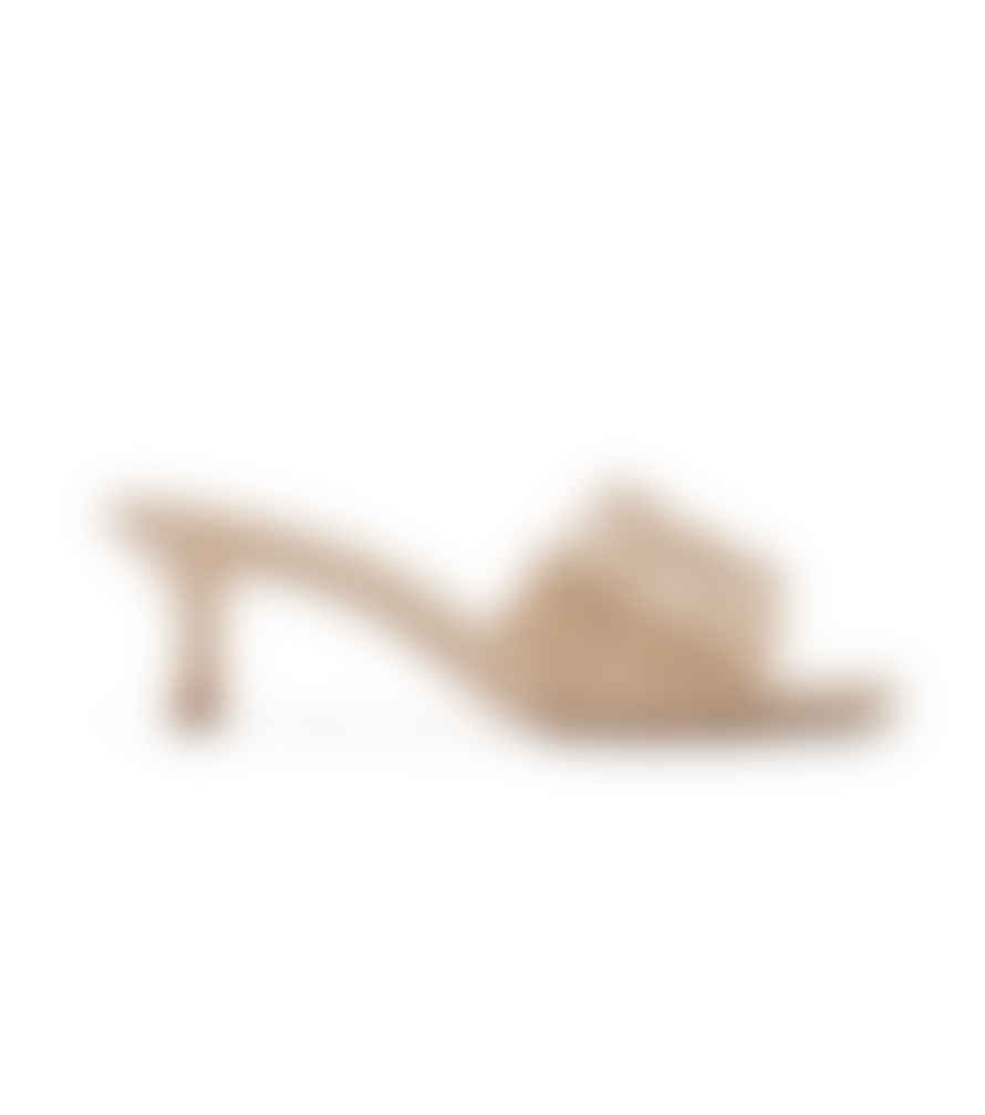 Ash Nude Kim Heels Mule Sandals