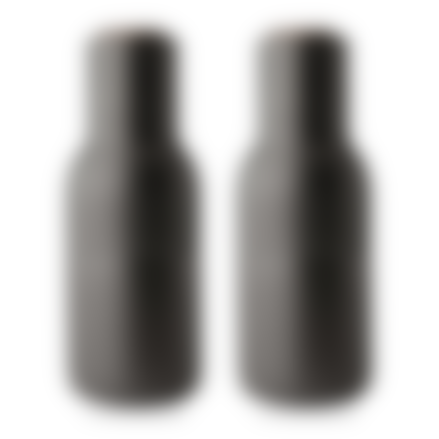 AUDO COPENHAGEN Bottle Grinder 2 Pack Bronzed Brass Walnut Lid