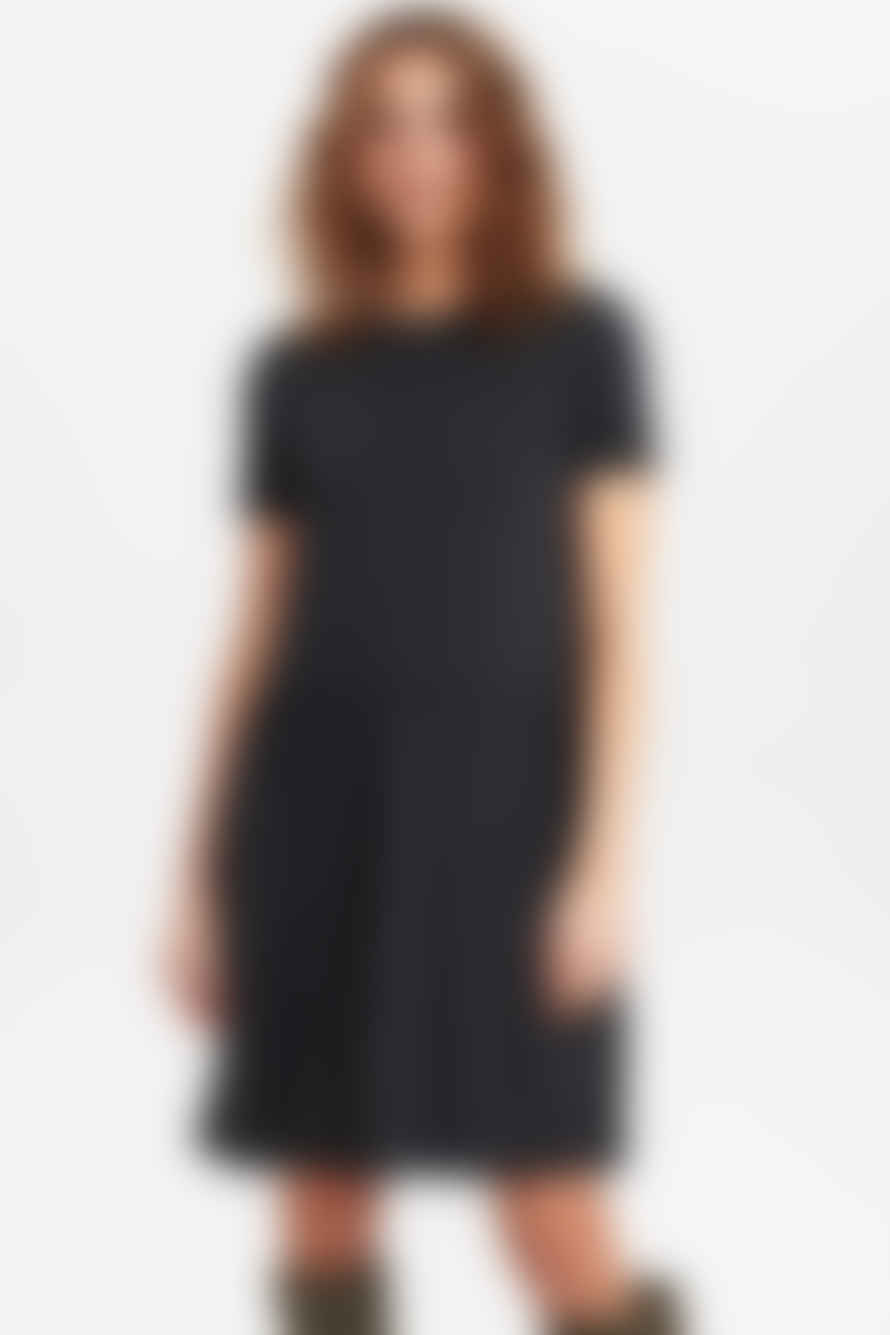 Numph Black Modal Doretta T-shirt Dress