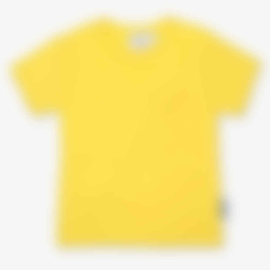 Toby Tiger Organic Basic T-shirt - Yellow