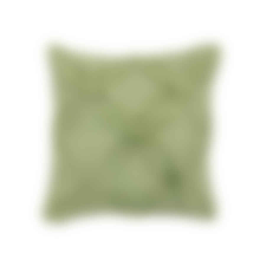 Gallery Direct Soft Green Candlewick Cushion