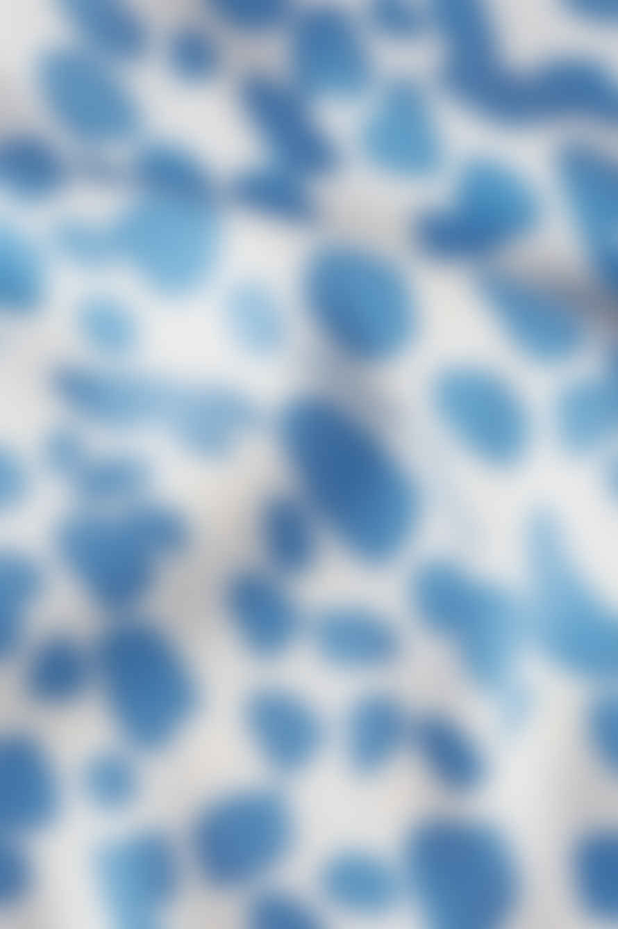 Fabienne Chapot Blue Sea Spots Print Archana Butterfly Dress