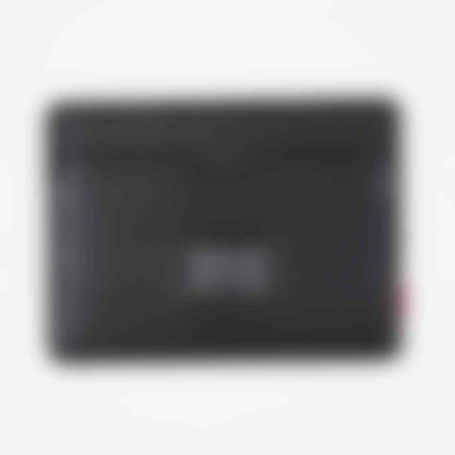 Herschel Supply Co. Charlie Leather Card Holder Wallet in Black