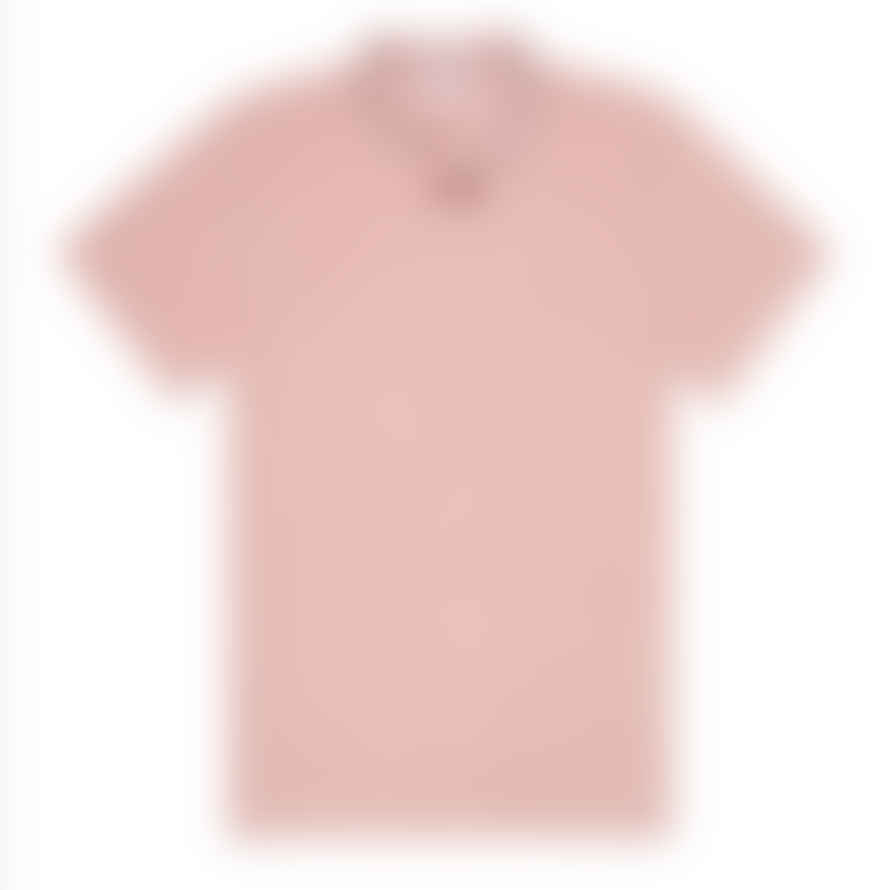 Sunspel Towelling Polo Shirt Shell Pink